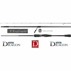 Merk [ 9 ] DRAGON MODERATE SPIN II MEDIUM - MEDIUM / FAST ACTION 2.90 M 10 - 35 GRAM -Hengels Verkoop dragon moderate spin ii medium medium fast action 1