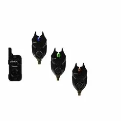 Merk [ 7 ] LION SPORTS TREASURE BITE ALARM SET XC20 - 3 + 1 - RED - GREEN - BLUE LEDS