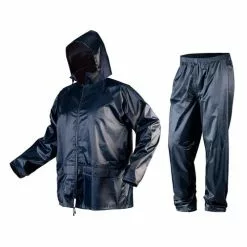 Merk [ 18 ] NEO TOOLS RAINSUIT BLUE